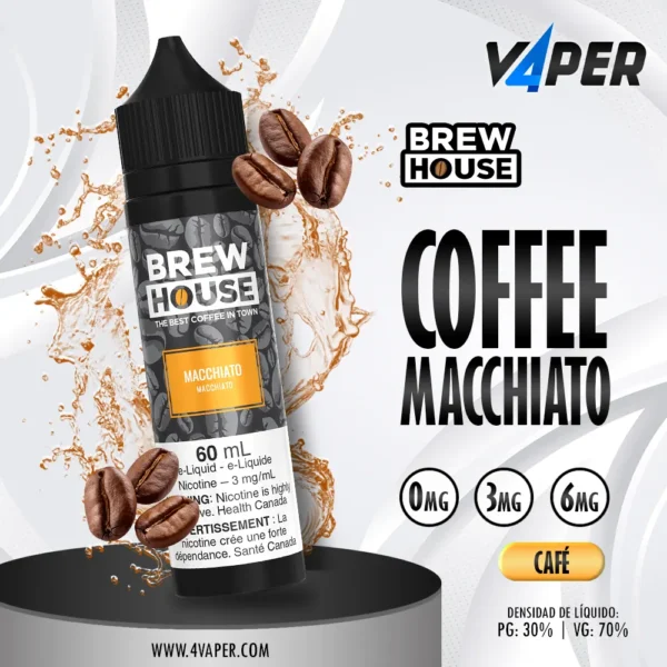 Brerw house 60ml macchiato - 4vaper