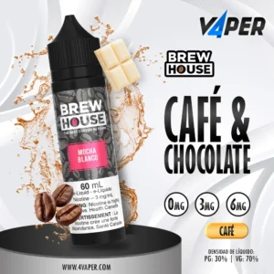 Brerw house 60ml mocha blanco - 4vaper