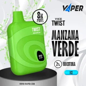 Vice Twist 8k - Green Apple Ice - 4vaper