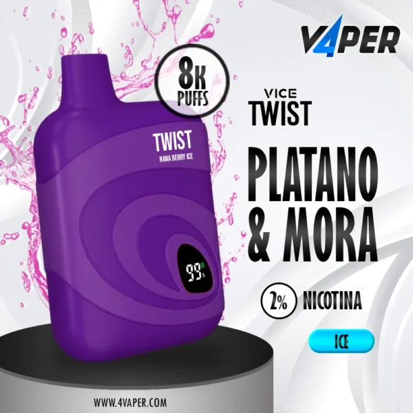 Vice Twist 8k - Nana Berry Ice - 4vaper