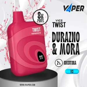 Vice Twist 8k - Peach Blue Razz Ice - 4vaper