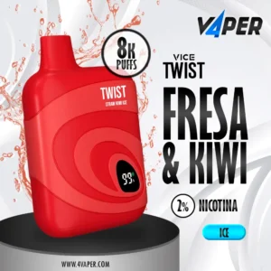 Vice Twist 8k - Straw kiwi ice - 4vaper