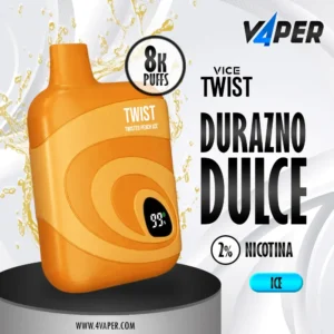Vice Twist 8k - twisted peach ice - 4vaper