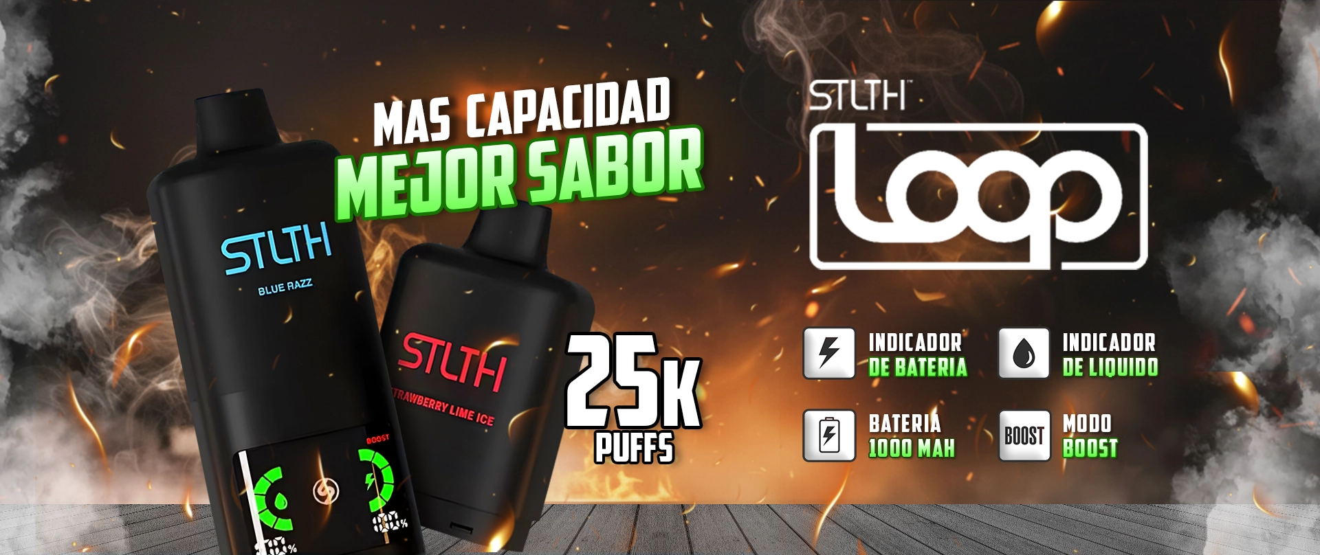 Stlth Loop 25k puffs - 4vaper