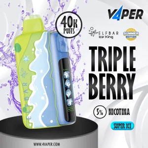 ElfBar Iceking Summer Edition 40K (40000 puff) - Triple Berry - 4vaper.com