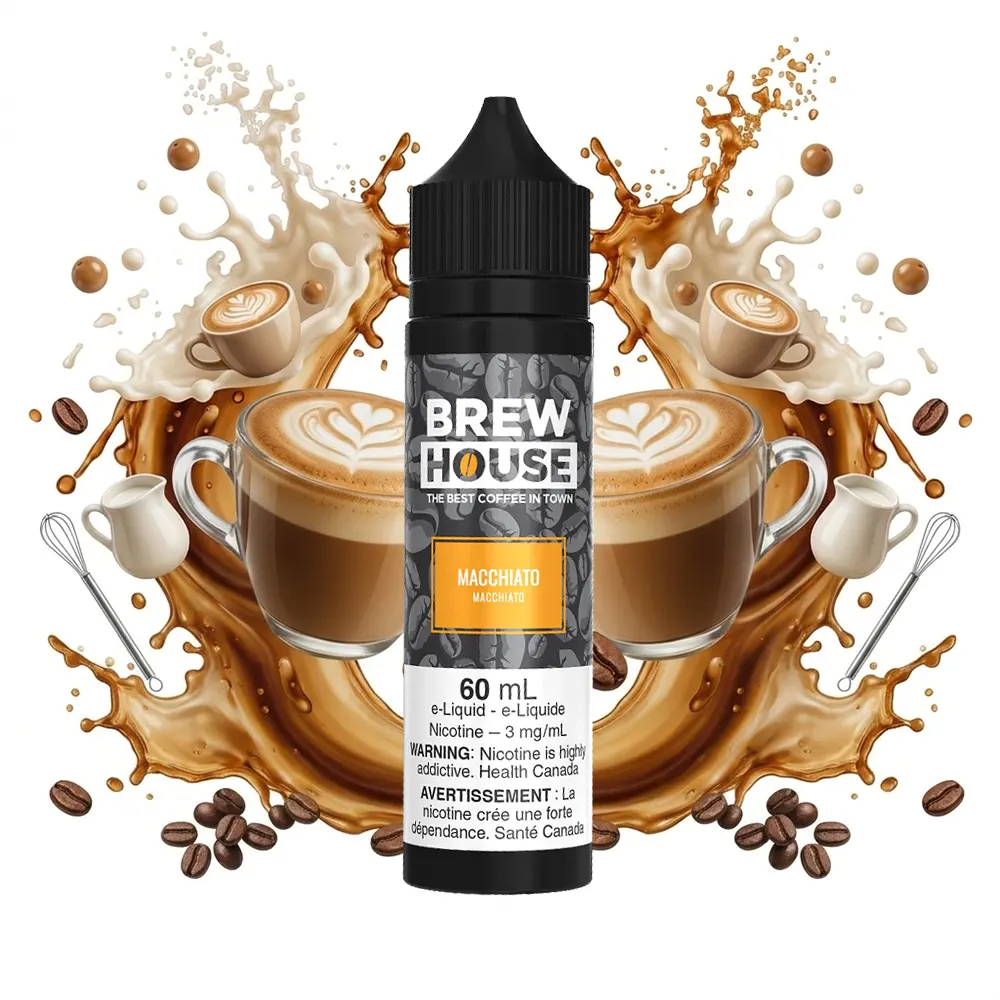 Brerw house 60ml macchiato - 4vaper
