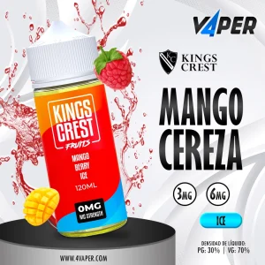 Kings Crest 120ml - Mango Berry ice - 4vaper