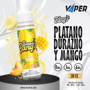 Banana bang - mango peach 60ml - 4vaper