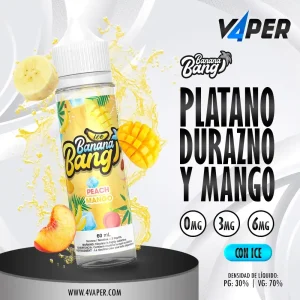 Banana bang - mango peach Ice 60ml - 4vaper