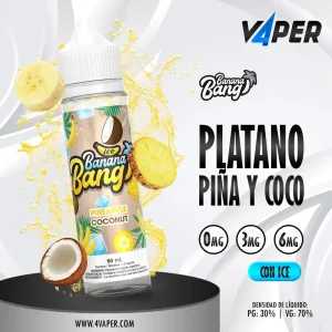 Banana bang - Pineapple coconut ice 60ml - 4vaper