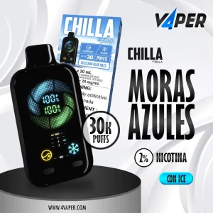Chilla 30k - Blizzard blue razz - 4vaper