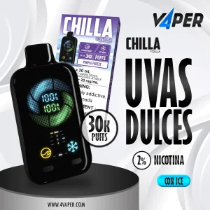 Chilla 30k - Purple freeze - 4vaper