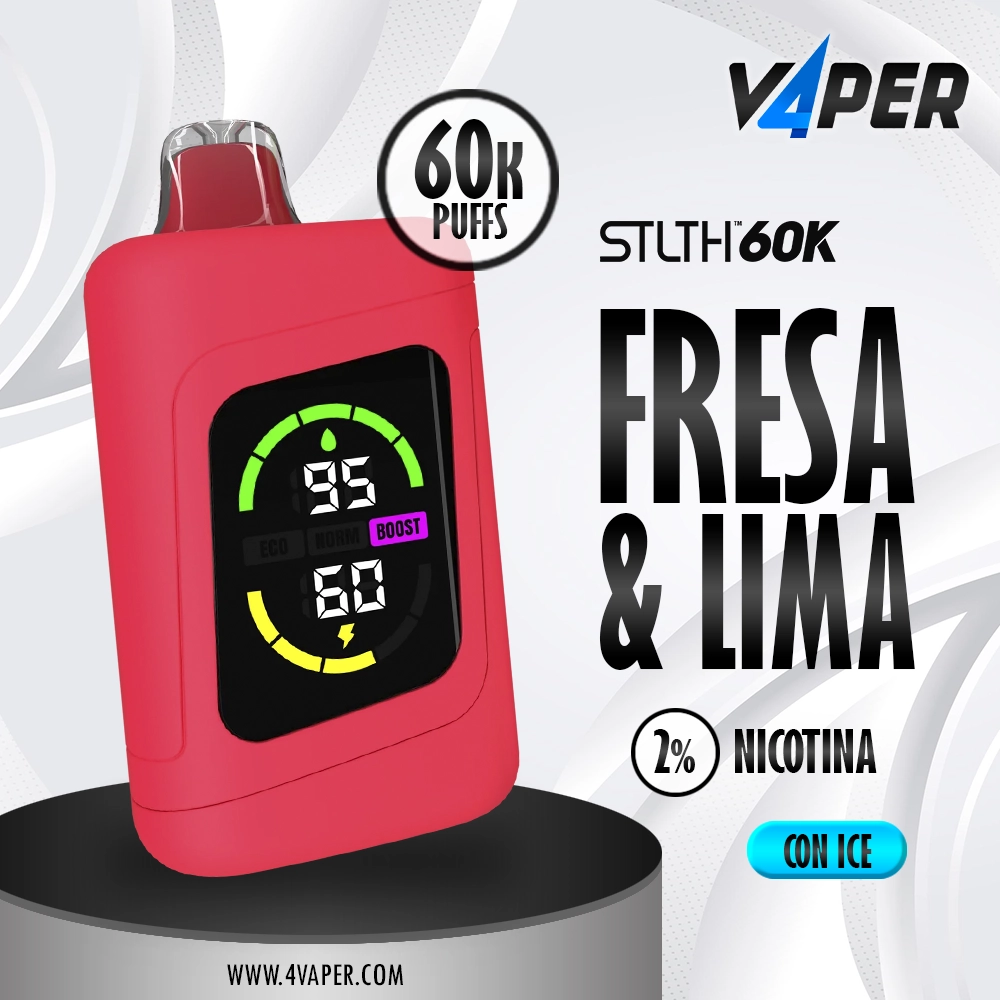 Stlth 60k - Strawberry Lime Ice - 4vaper