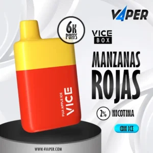 Vape Vice Box 6k Fuji apple Ice, manzana ice