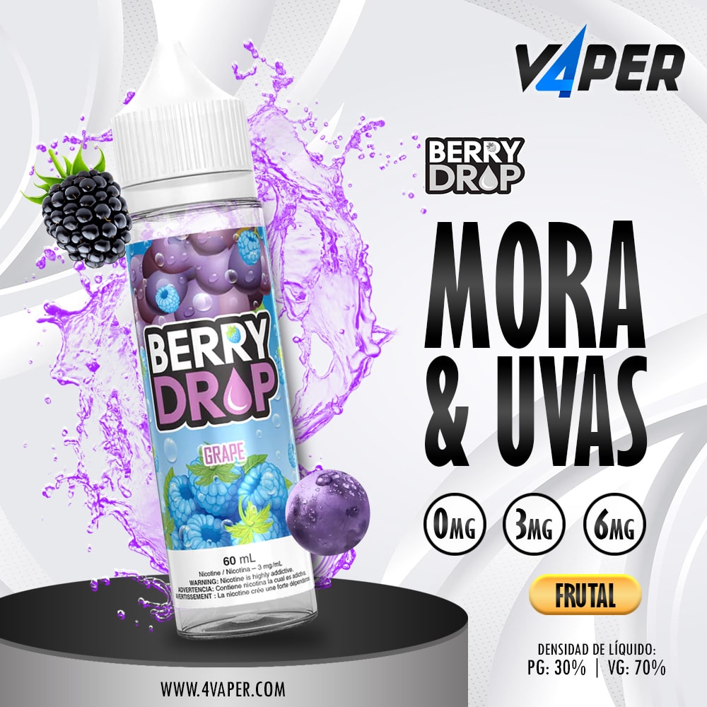 Berry Drop Grape 60ml - 4vaper.com