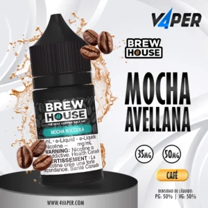 Brew House Salt Mocha Nocciola 30ml - 4vaper.com
