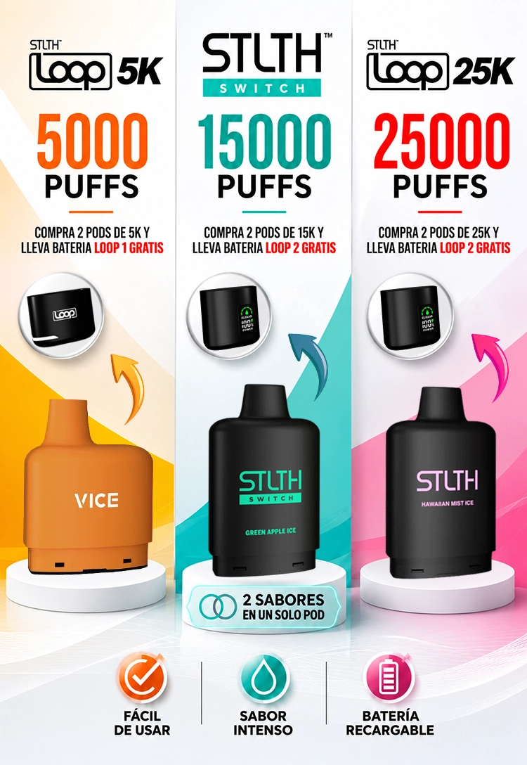 Vape desechable en Lima Perú de diferentes sabores disponibles en 4Vaper.