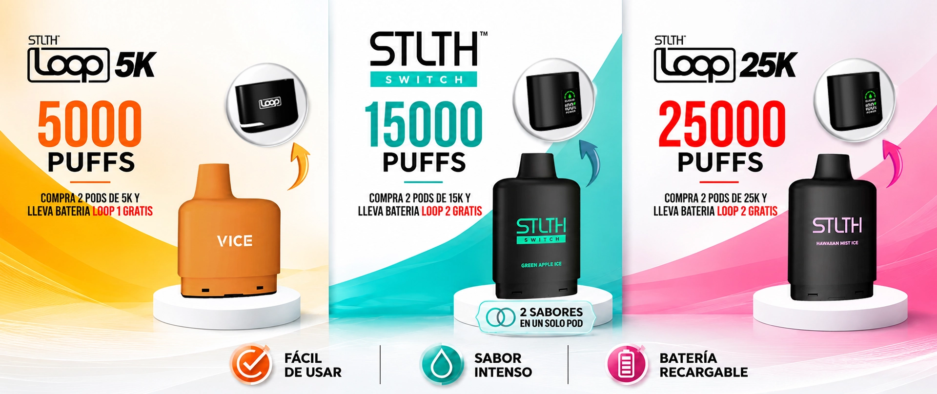 Vape desechable en Lima Perú de diferentes sabores disponibles en 4Vaper.