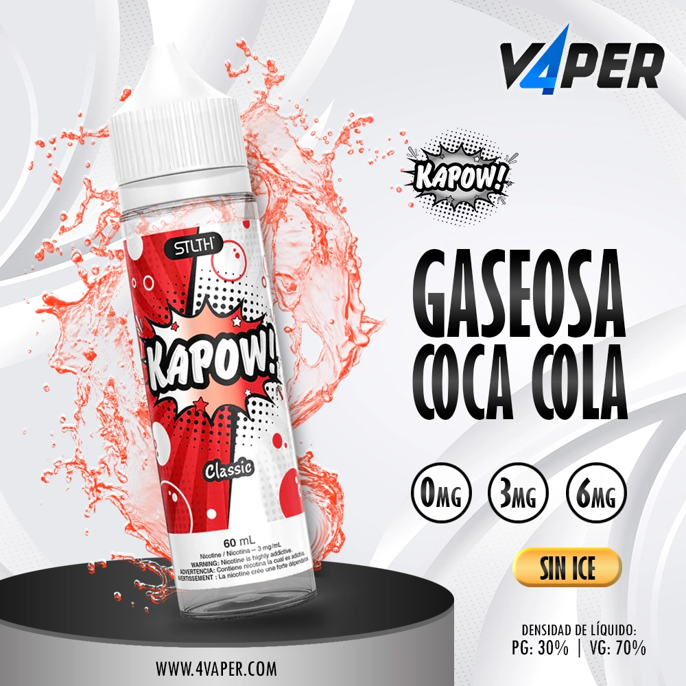 liquidos de vape Lima Perú de diferentes sabores disponibles en 4Vaper.