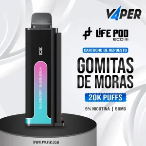 Life pod eco 3 Blueberry Bubblegum - 4vaper
