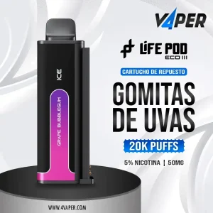 Life pod eco 3 Grape Bubblegum - 4vaper