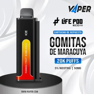 Life pod eco 3 Passion Fruit bubblegum - 4vaper