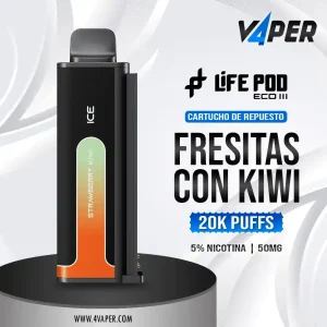 Life pod eco 3 strawberry kiwi - 4vaper