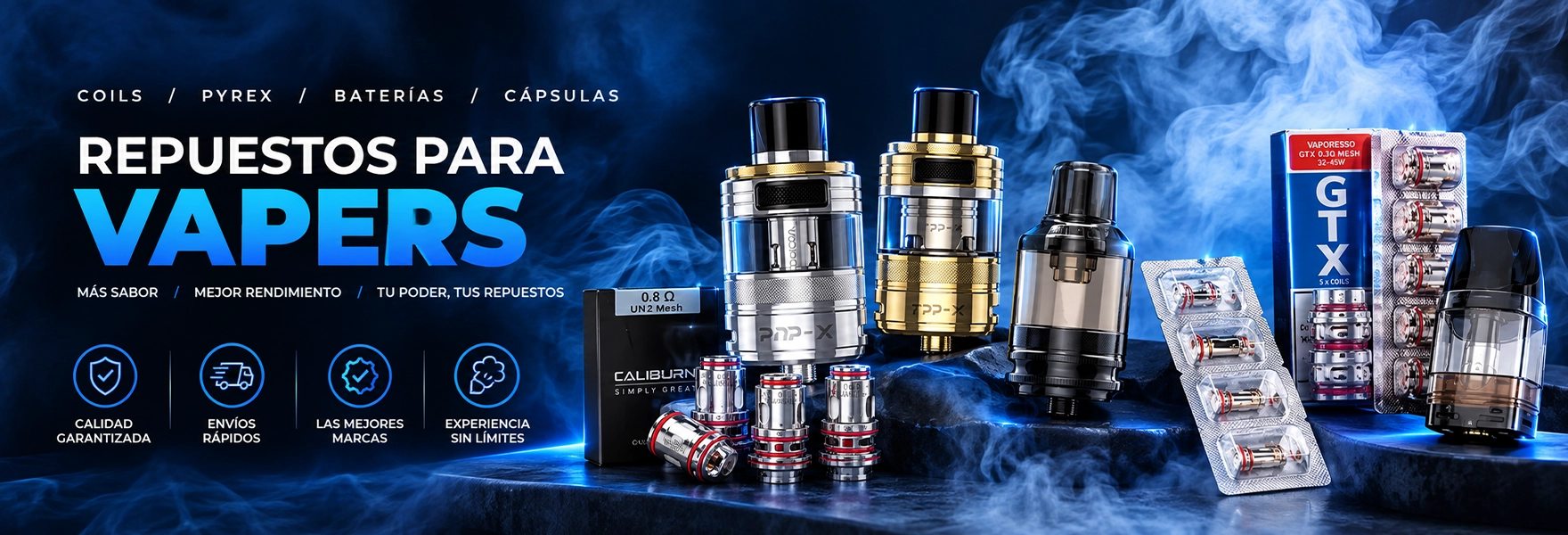 4Vaper.com - Vapers repuestos y accesorios